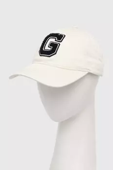 Бейсбольная кепка Гант Gant, бежевый