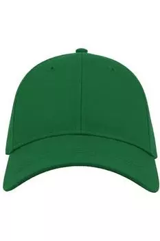 Бейсбольная кепка из изогнутого твила Atlantis, зеленый