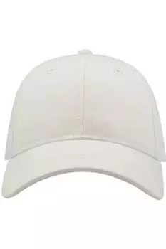 Бейсбольная кепка из изогнутого твила Atlantis, белый