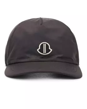Бейсбольная кепка из коллаборации с Moncler Rick Owens, черный