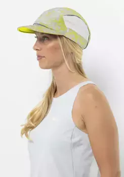 Бейсбольная кепка Jack Wolfskin "PRELIGHT WIND CAP", цвет Grid-Camo-Firefly