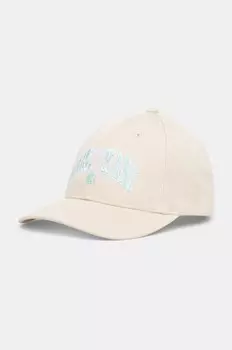 Бейсбольная кепка Карла Кани Karl Kani, бежевый