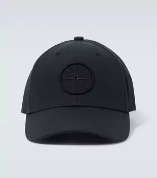 Бейсбольная кепка «компас» Stone Island, черный