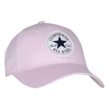 Бейсбольная кепка-конверс "CAN CHUCK PATCH CURVE BRIM HAT", с этикеткой Converse, цвет Cherry Bloss