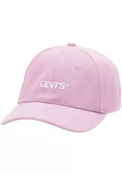 Бейсбольная кепка Levi's "ЖЕНСКАЯ МОЛОДЕЖНАЯ СПОРТИВНАЯ КЕПКА", цвет Frosty Pink