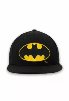Бейсбольная кепка LOGOSHIRT "DC Batman" с лицензионной вышивкой, черный