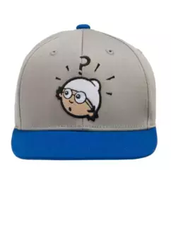 Бейсбольная кепка LOGOSHIRT "Mainzelmnnchen - Det" с детальной вышивкой, синий