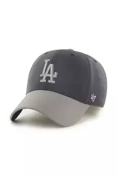 Бейсбольная кепка Лос-Анджелес Доджерс 47 brand, серый