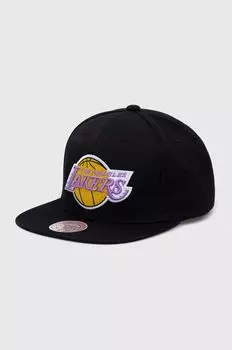 Бейсбольная кепка ЛОС-АНДЖЕЛЕС ЛЕЙКЕРС Mitchell&Ness, черный