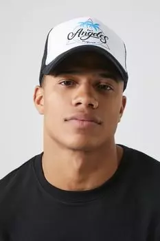 Бейсбольная кепка Los Angeles Trucker Forever 21, черный