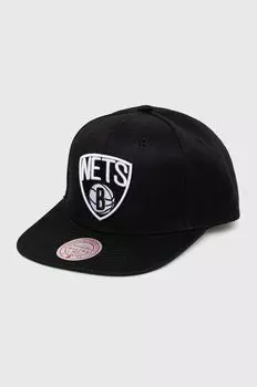 Бейсбольная кепка Mitchell & Ness BROOKLYN NETS Mitchell&Ness, черный