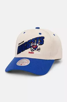 Бейсбольная кепка Mitchell&Ness Denver Nuggets, бежевый