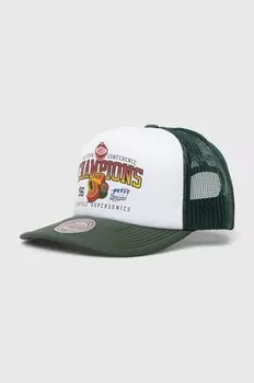 Бейсбольная кепка Mitchell&Ness Seattle Supersonics, белый