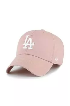 Бейсбольная кепка MLB Los Angeles Dodgers 47 brand, розовый