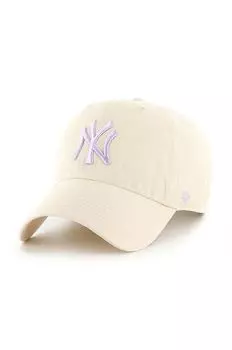 Бейсбольная кепка MLB New York Yankees 47 brand, бежевый