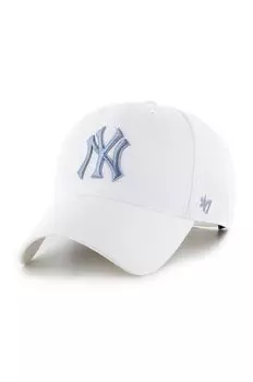 Бейсбольная кепка MLB New York Yankees 47 brand, белый