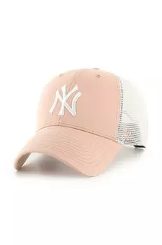 Бейсбольная кепка MLB New York Yankees 47 brand, бежевый