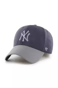 Бейсбольная кепка MLB New York Yankees 47 brand, темно-синий