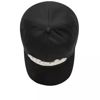 Бейсбольная кепка Moncler Varsity с логотипом, черный