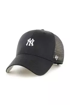 Бейсбольная кепка Нью-Йорк Янкиз 47 brand, черный