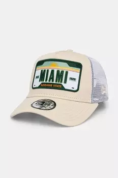 Бейсбольная кепка New Era, бежевый