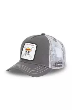 Бейсбольная кепка ONE PIECE Capslab, серый