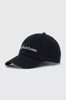 Бейсбольная кепка Polo Ralph Lauren, черный