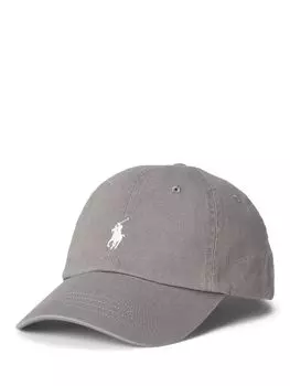 Бейсбольная кепка Polo Ralph Lauren Signature Pony, серая