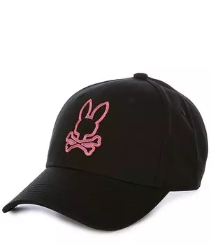 Бейсбольная кепка Psycho Bunny Floyd, черный