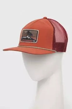Бейсбольная кепка Quiksilver, красный