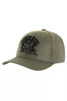 Бейсбольная кепка с гербом Queen, коричневый