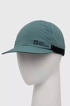 Бейсбольная кепка с ремешком Jack Wolfskin, зеленый