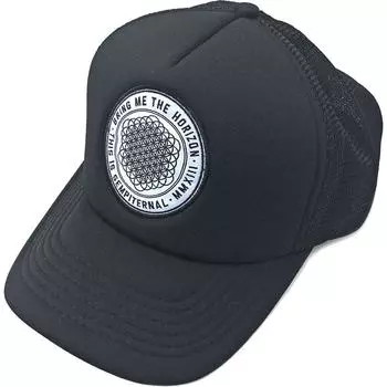 Бейсбольная кепка Sempiternal Trucker Bring Me The Horizon, черный