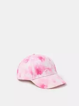 Бейсбольная кепка тай-дай Ovs, цвет white/pink