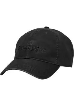 Бейсбольная кепка Timberland "BB Cap с самозатылкой", черный