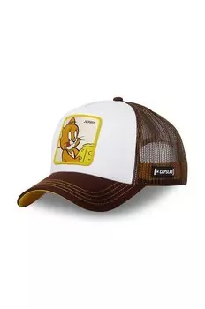 Бейсбольная кепка Тома и Джерри Capslab, белый