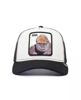 Бейсбольная кепка Trucker с нашивкой в виде гориллы спереди Goorin Bros, черный