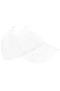 Бейсбольная кепка Ultimate с 5 панелями Beechfield, белый