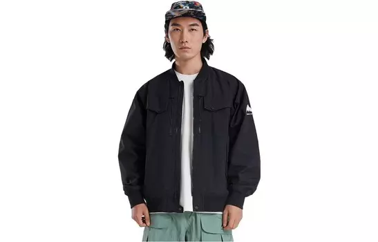 Бейсбольная куртка Aizawa унисекс черный Burton