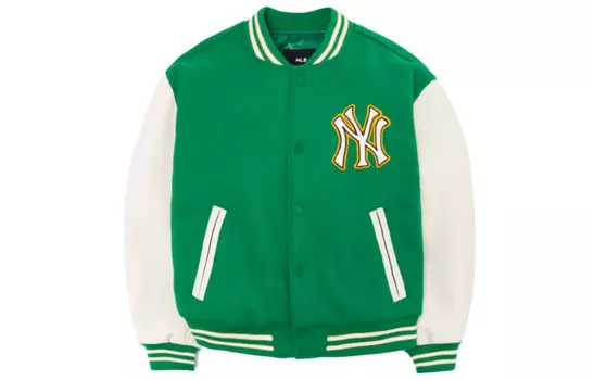 Бейсбольная куртка Base Logo унисекс зеленый Mlb