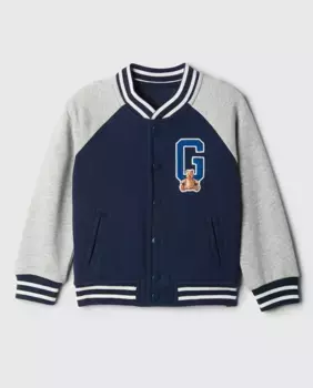 Бейсбольная куртка для мальчика Gap, темно-синий