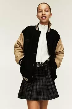 Бейсбольная куртка H&M, черный