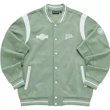 Бейсбольная куртка мужская Dusty Green Fila Fusion