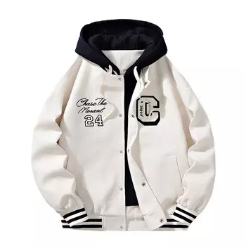 Бейсбольная куртка мужская Jeep Spirit, темно-синий