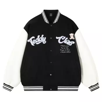 Бейсбольная куртка-пальто серии TeddyClub унисекс Teddy Bear Collection, Jasper