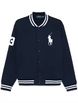 Бейсбольная куртка Polo Ralph Lauren Big Pony, синий