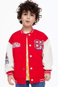 Бейсбольная куртка с аппликацией H&amp;M