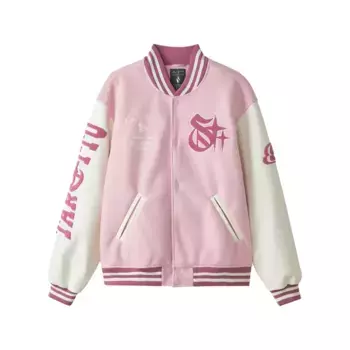 Бейсбольная куртка Targetto X Unisex Nectar Powder Skechers, цвет Nectar powder