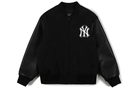 Бейсбольная куртка унисекс черный Mlb