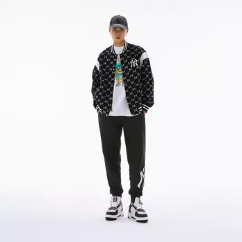 Бейсбольная куртка унисекс черный Mlb